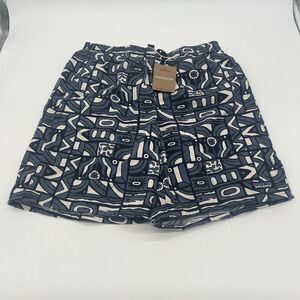 Patagonia Men’s 7” Baggies Shorts New Visions New Navy NWT Small